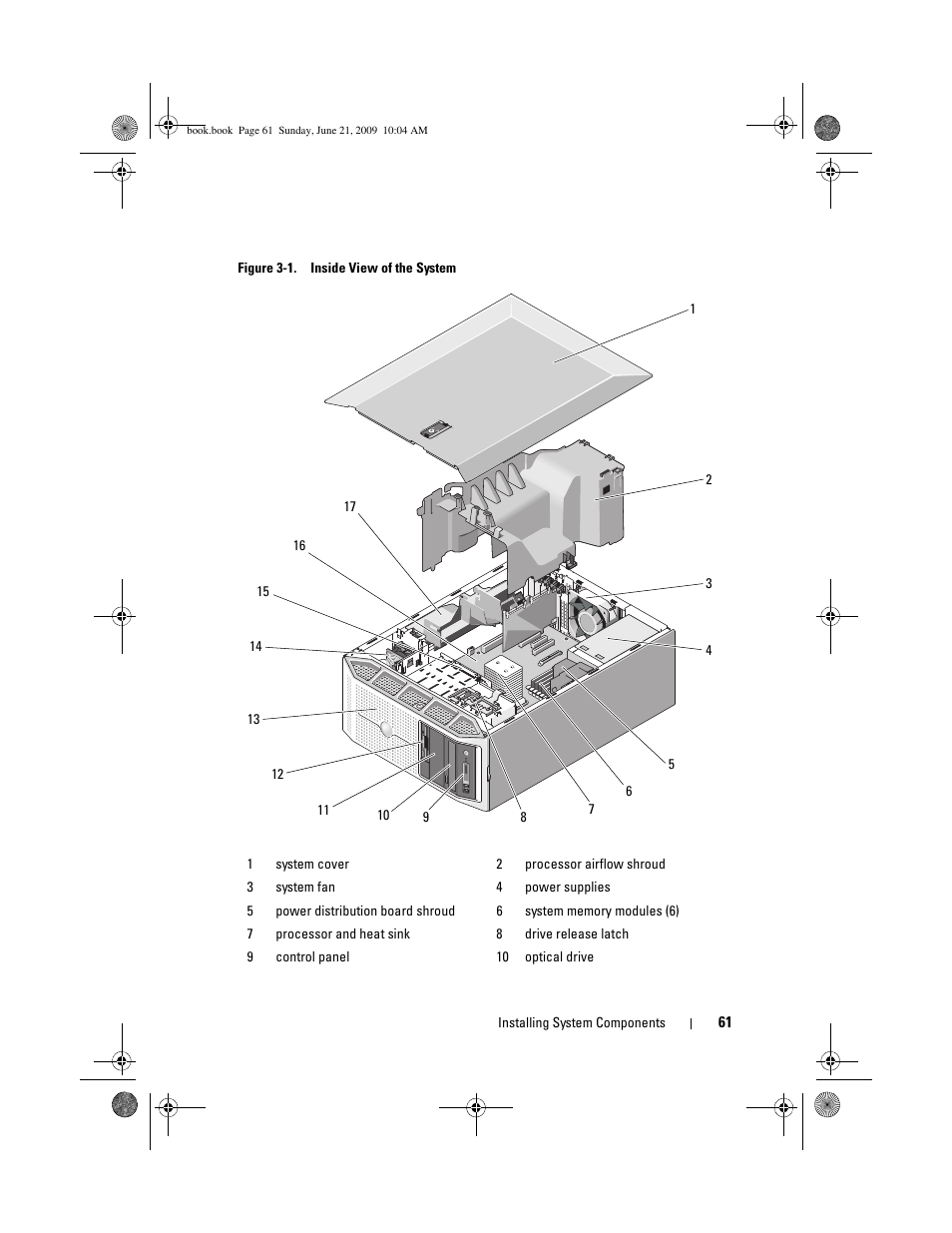 Dell PowerEdge T300 User Manual | Page 61 / 194