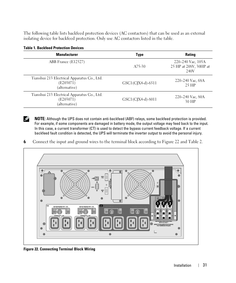 Dell UPS 10000R User Manual | Page 31 / 92