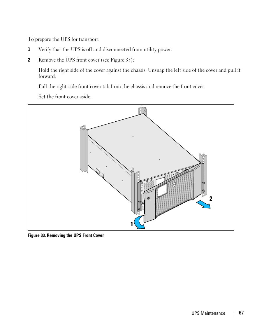 Dell UPS 10000R User Manual | Page 67 / 92