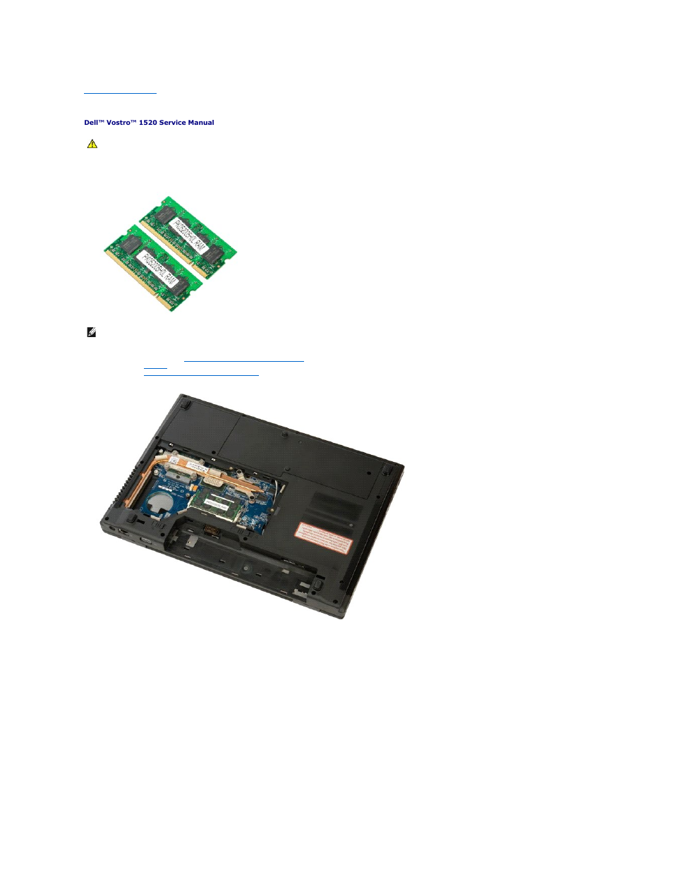 Dell Vostro 1520 (Early 2009) User Manual | Page 46 / 76