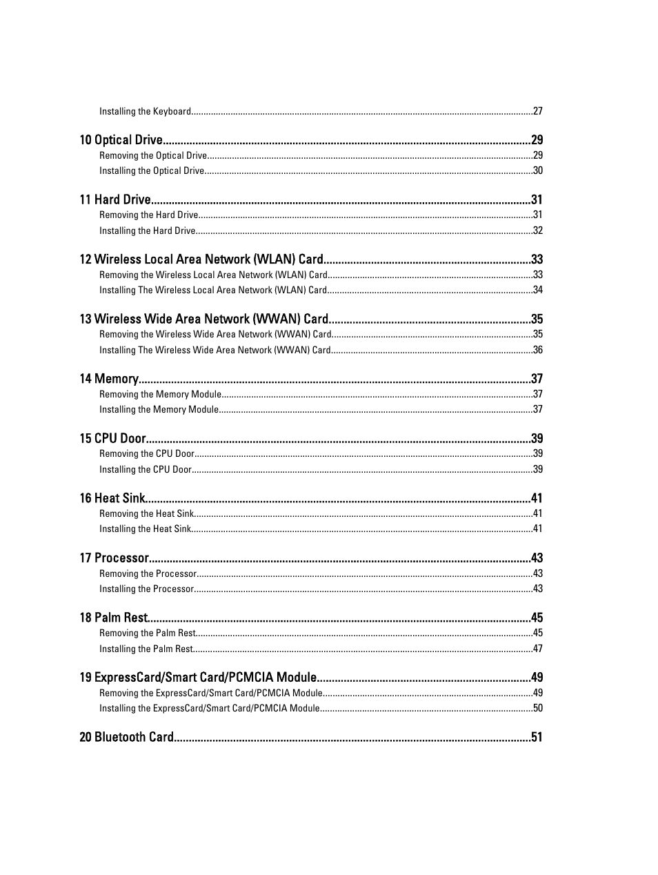 Dell Latitude E5520 (Early 2011) User Manual | Page 4 / 111