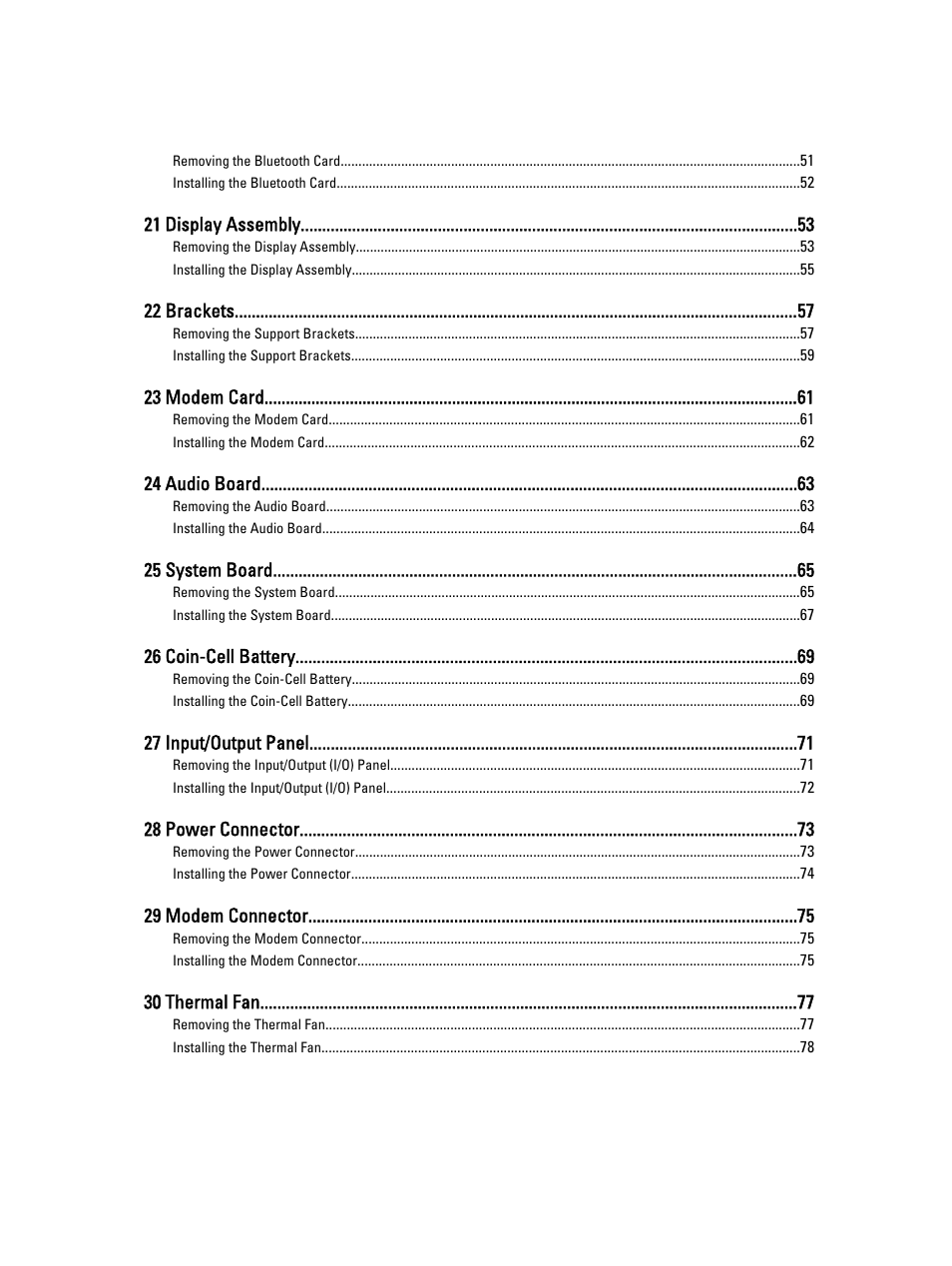 Dell Latitude E5520 (Early 2011) User Manual | Page 5 / 111