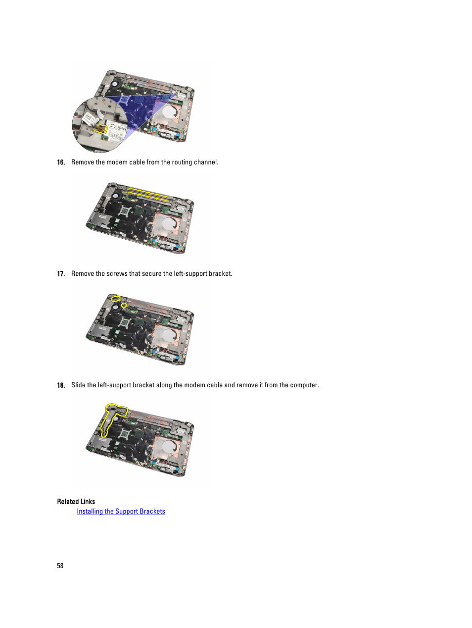 Dell Latitude E5520 (Early 2011) User Manual | Page 58 / 111