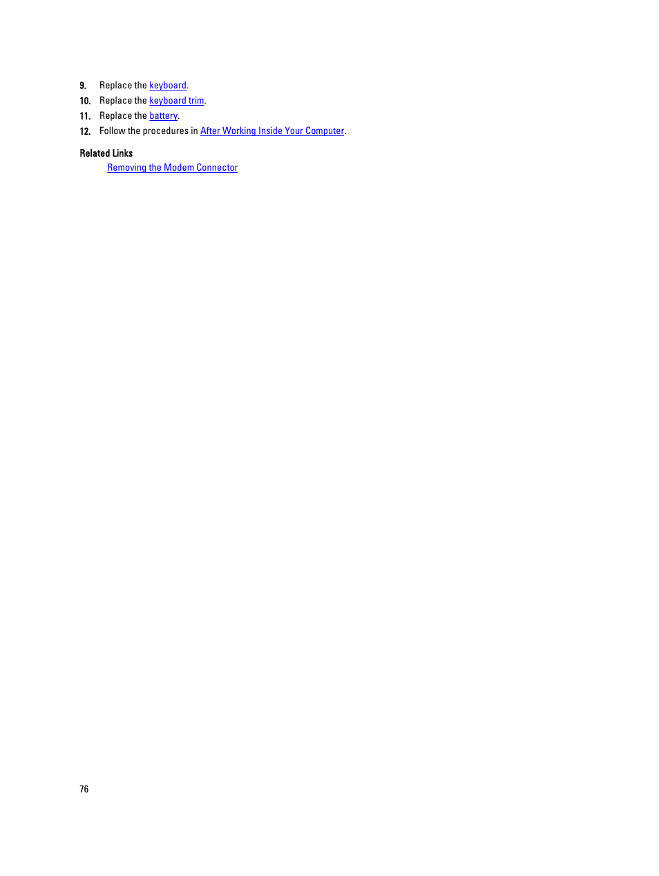 Dell Latitude E5520 (Early 2011) User Manual | Page 76 / 111