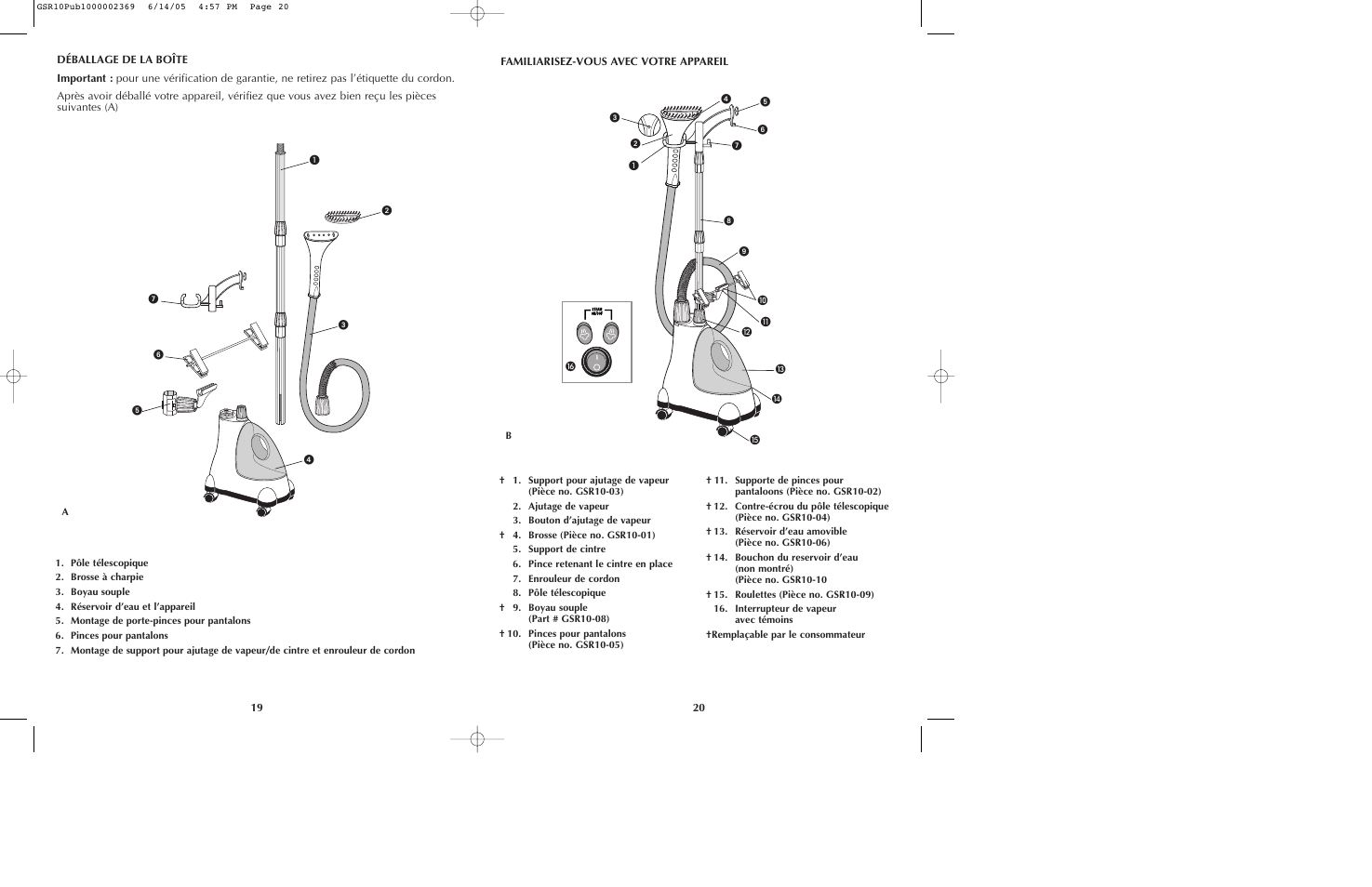 Black & Decker GSR10 User Manual | Page 11 / 17