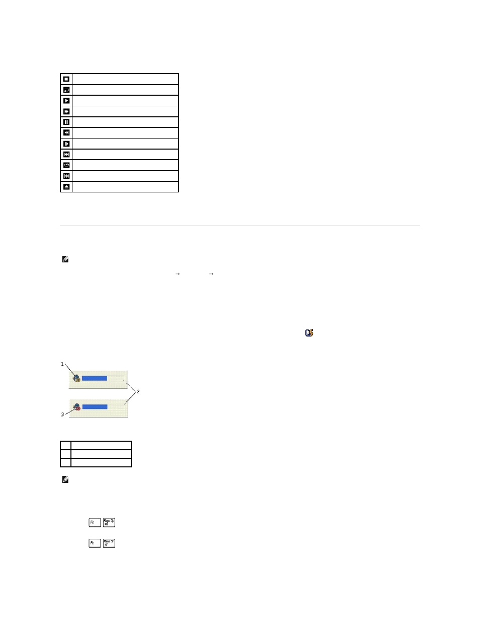 Adjusting the volume | Dell Inspiron 8500 User Manual | Page 16 / 58
