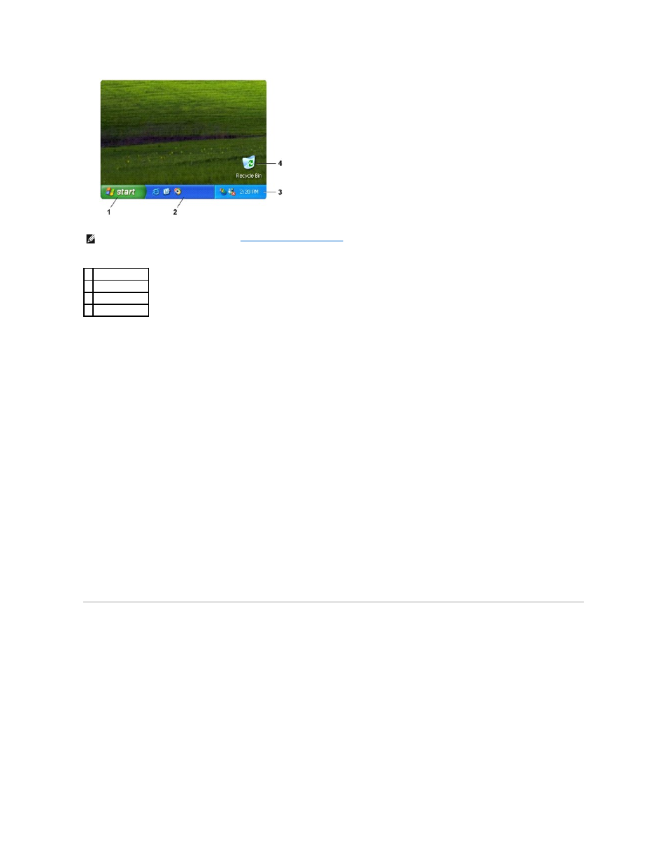 Start button, Desktop cleanup wizard | Dell Inspiron 8500 User Manual | Page 55 / 58