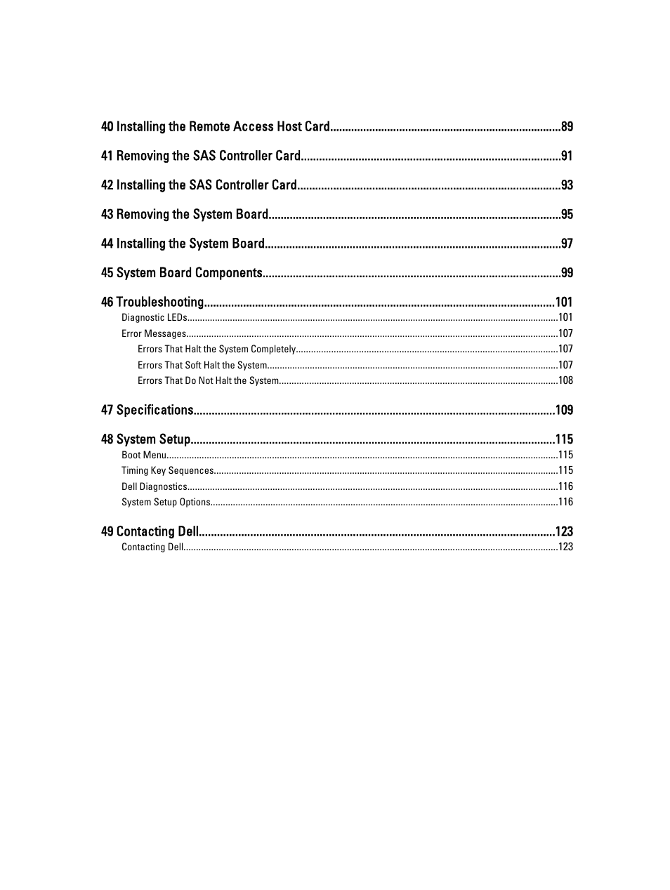 Dell Precision R7610 (Mid 2013) User Manual | Page 5 / 123