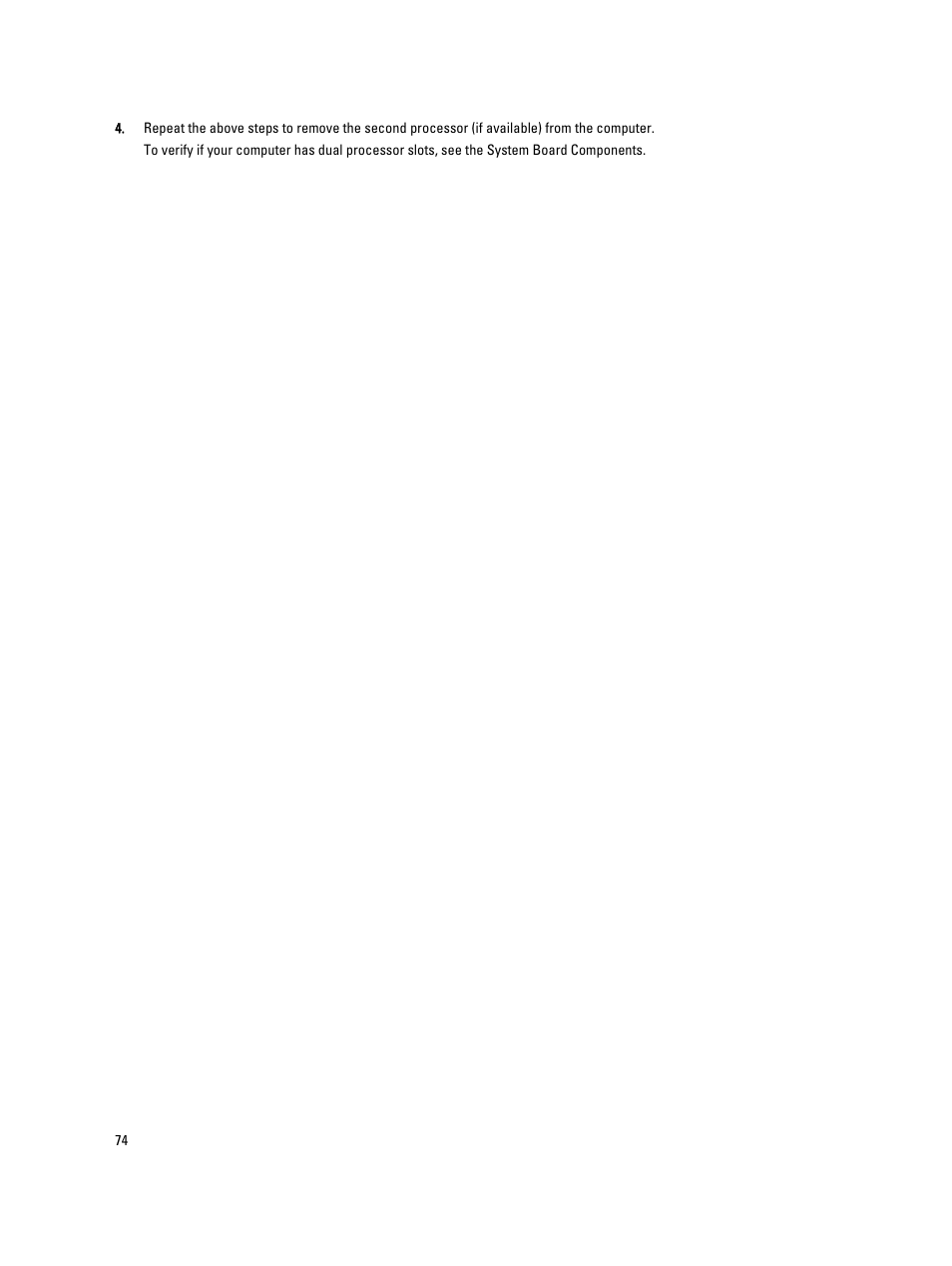 Dell Precision R7610 (Mid 2013) User Manual | Page 74 / 123