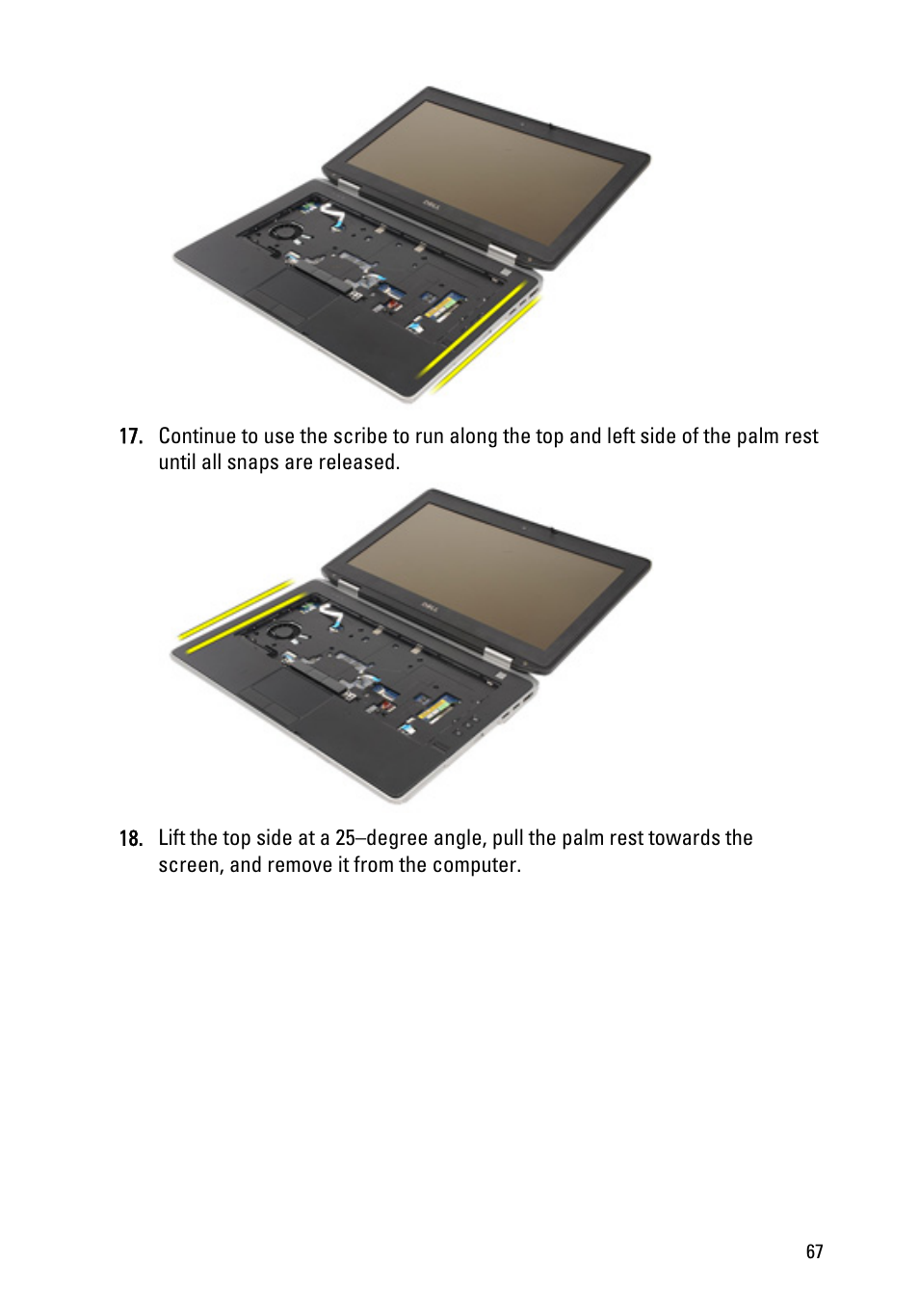 Dell Latitude E6420 (Early 2011) User Manual | Page 67 / 145