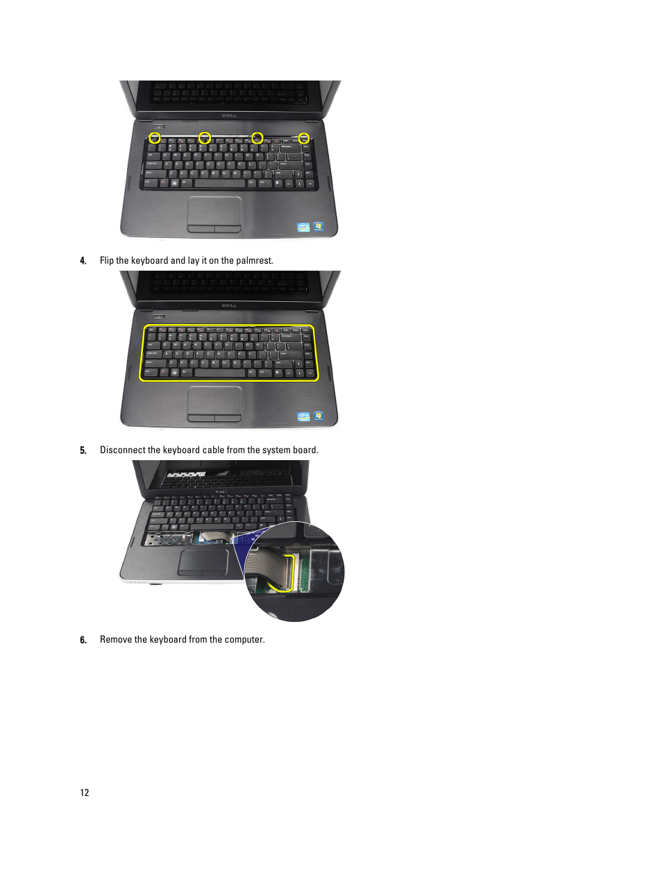 Dell Vostro 2520 (Mid 2012) User Manual | Page 12 / 55