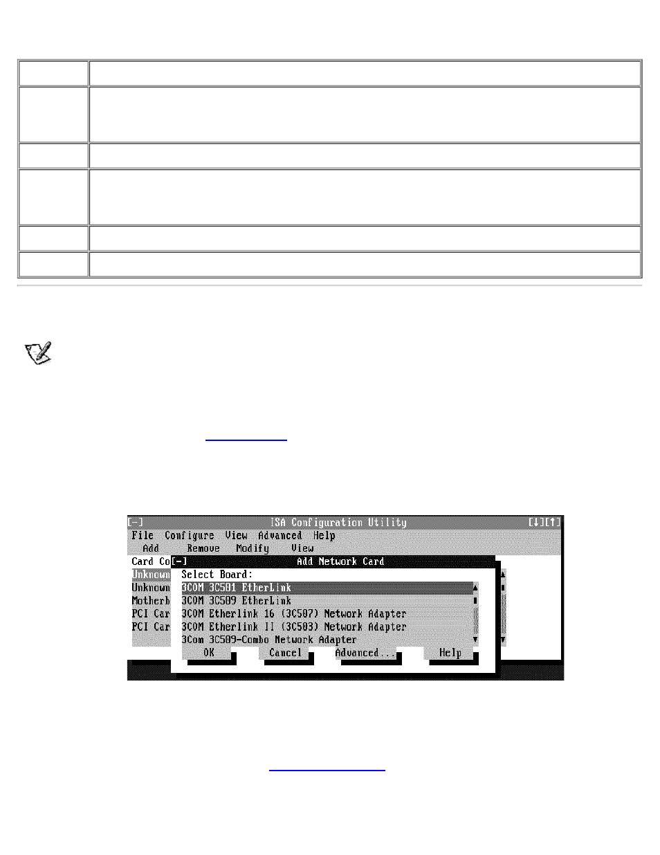 Adding a listed card | Dell OptiPlex E1 User Manual | Page 34 / 88