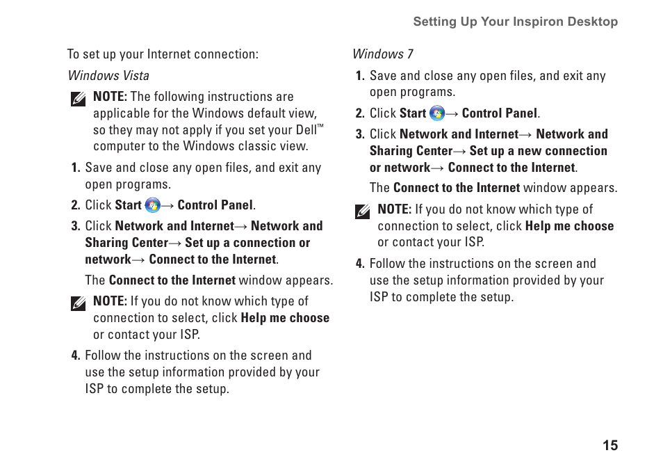 Dell Inspiron 580s (Late 2009) User Manual | Page 17 / 72