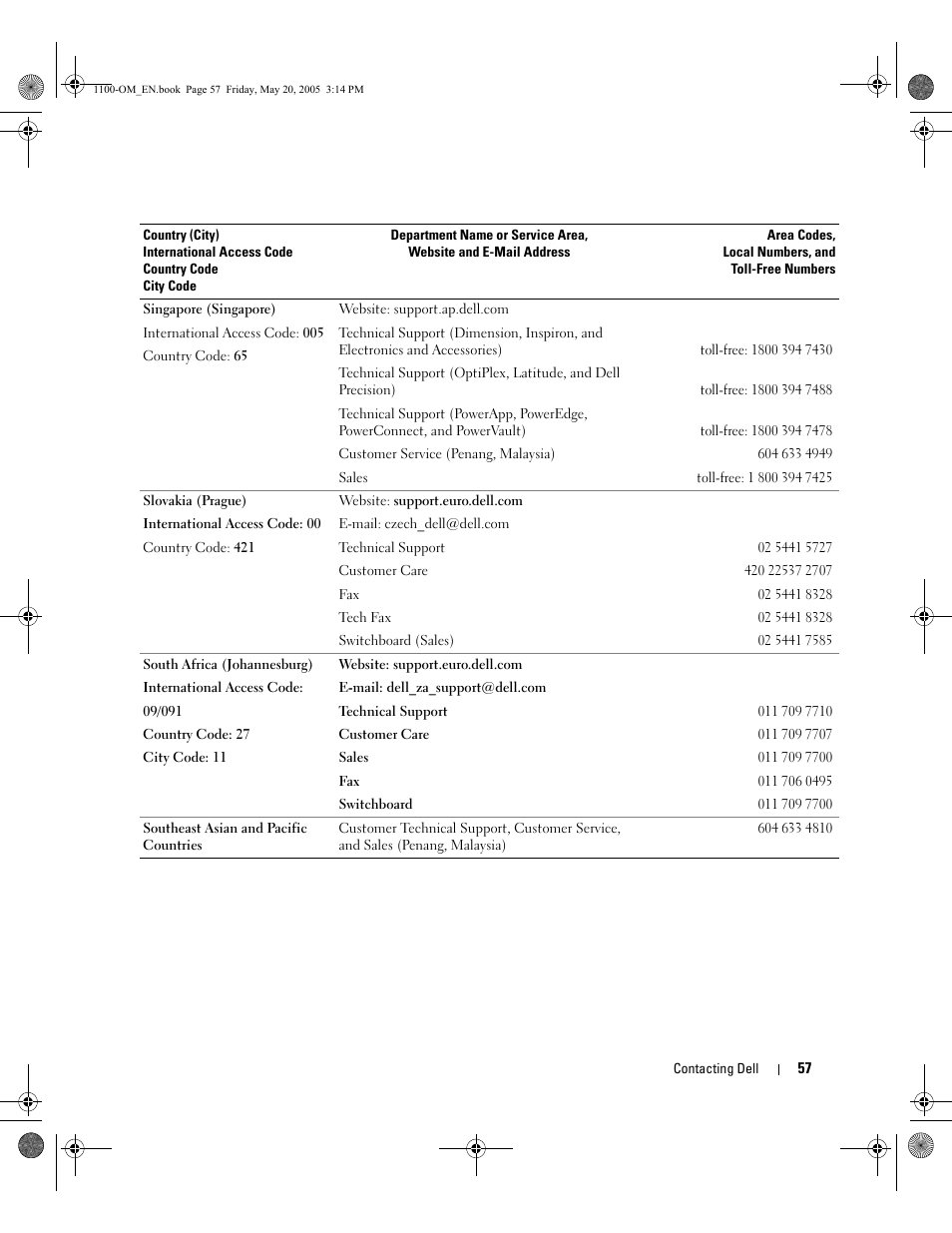 Dell 1100 Laser Mono Printer User Manual | Page 65 / 95