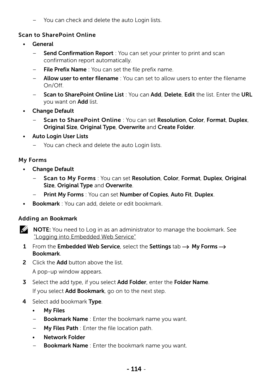 Dell B2375dfw Mono Multifunction Printer User Manual | Page 115 / 359