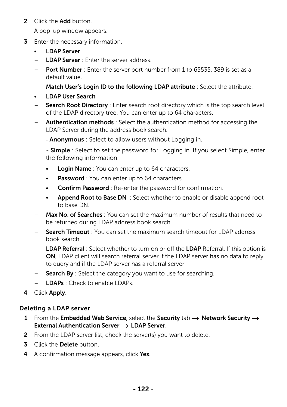 Dell B2375dfw Mono Multifunction Printer User Manual | Page 123 / 359