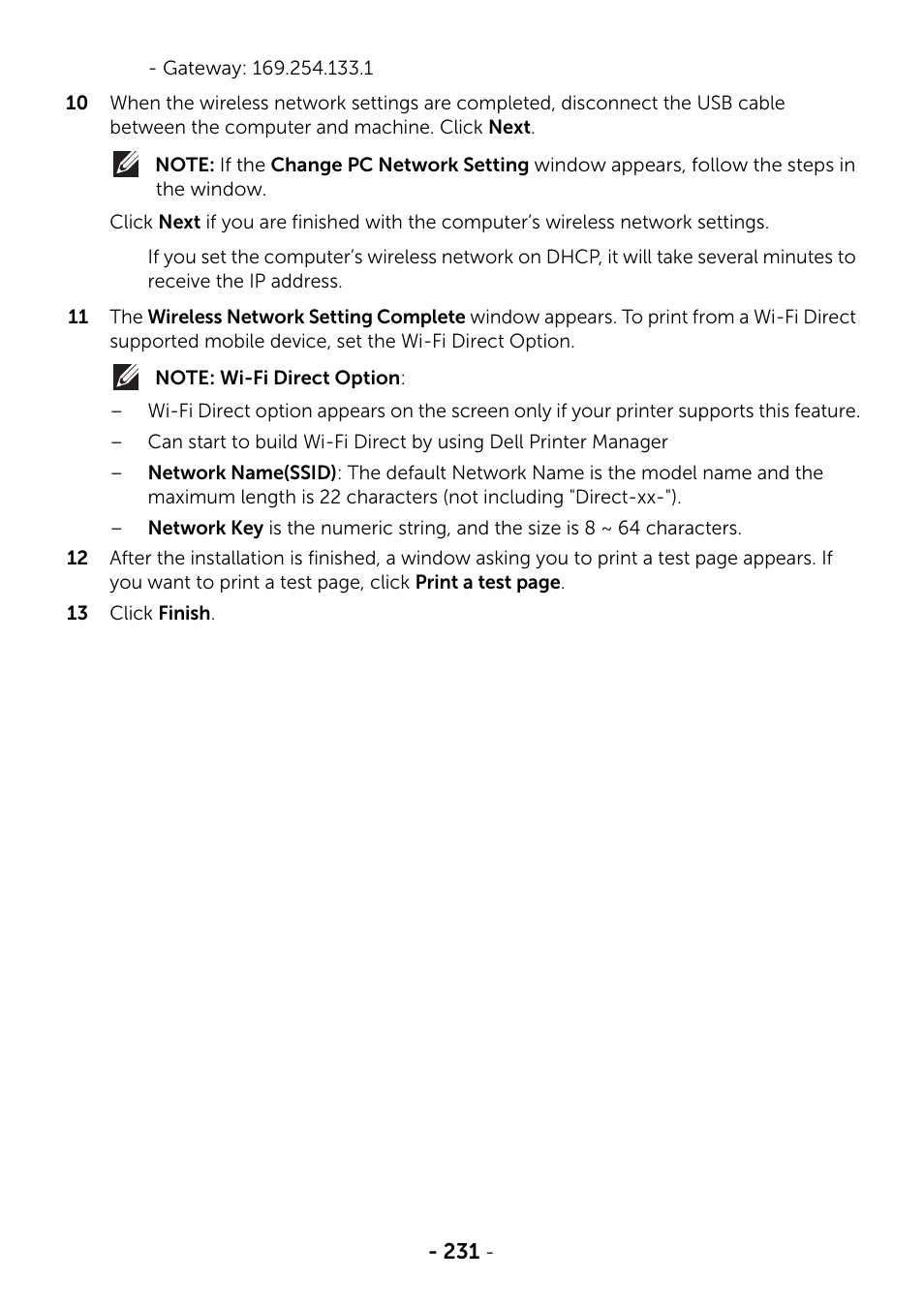 Dell B2375dfw Mono Multifunction Printer User Manual | Page 232 / 359