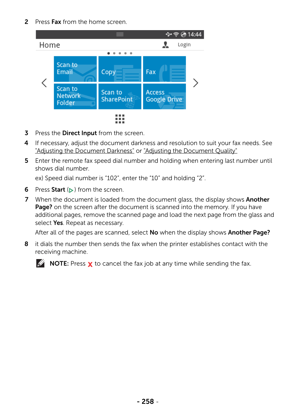 Dell B2375dfw Mono Multifunction Printer User Manual | Page 259 / 359