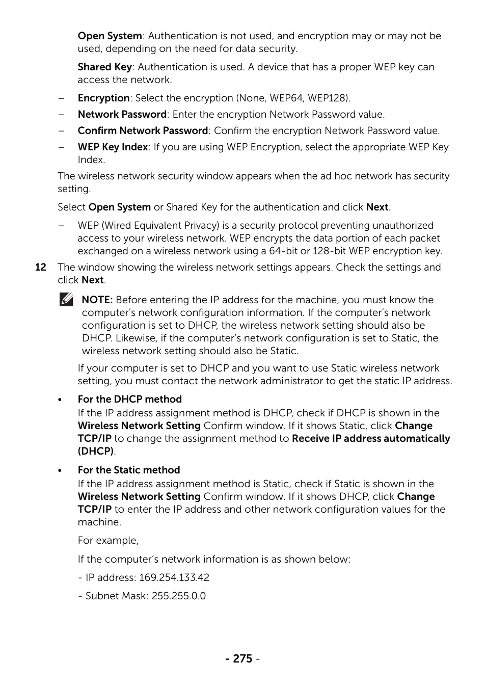 Dell B2375dfw Mono Multifunction Printer User Manual | Page 276 / 359