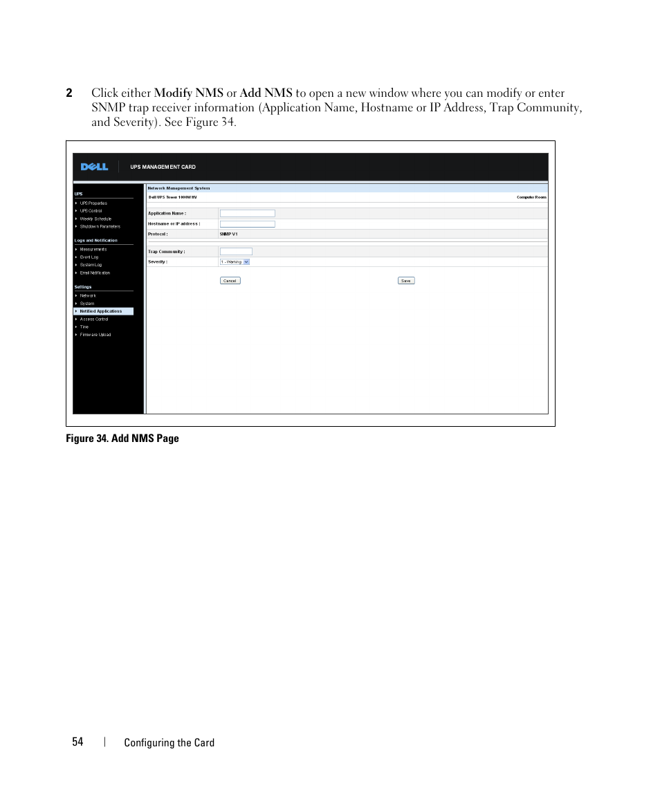 Dell UPS 3750R User Manual | Page 54 / 88