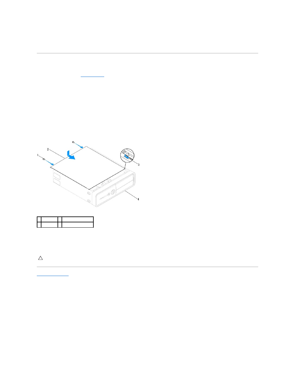 Replacing the computer cover | Dell Inpsiron 560s (Late 2009) User Manual | Page 14 / 42