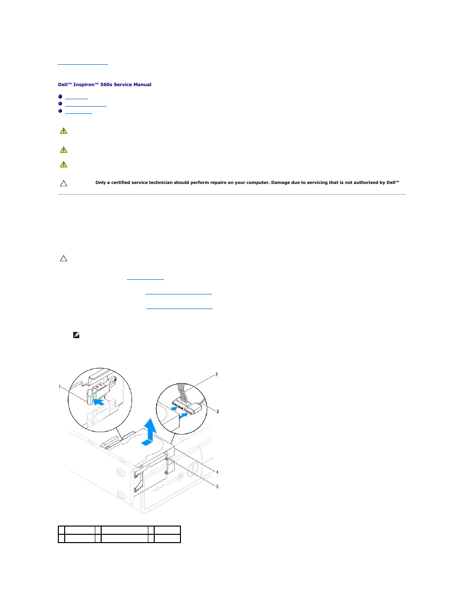 Drives, Hard drive, Removing the hard drive | Dell Inpsiron 560s (Late 2009) User Manual | Page 18 / 42