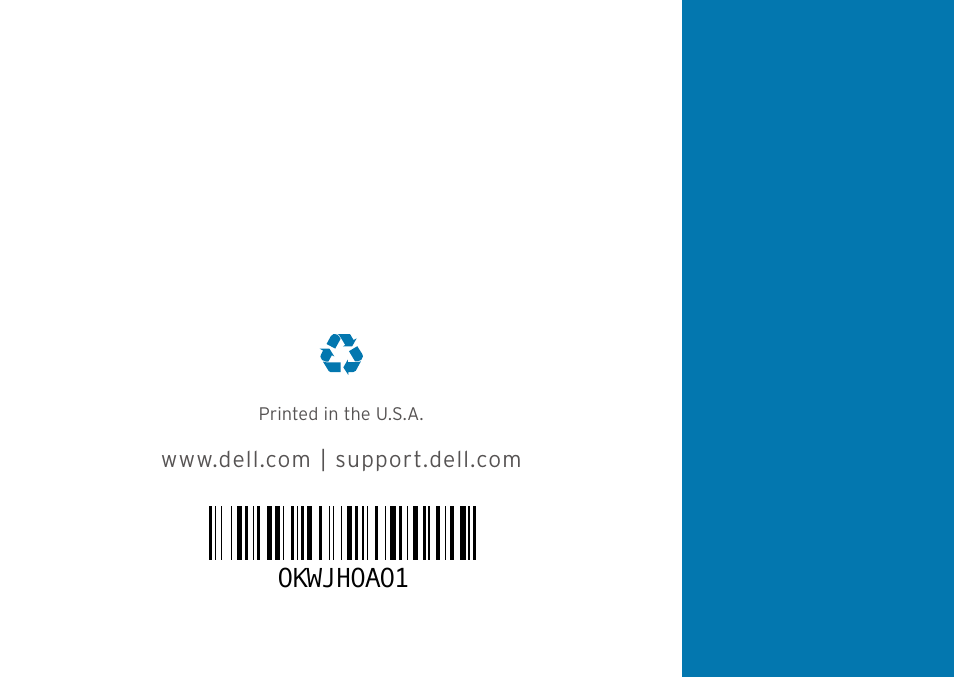 0kwjh0a01 | Dell Studio 1458 (Early 2010) User Manual | Page 94 / 94