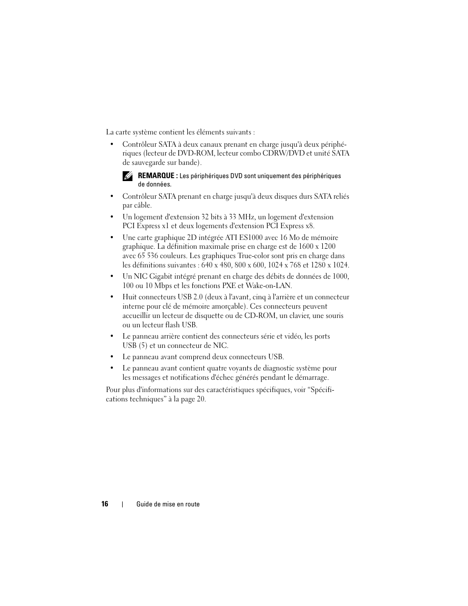 Dell PowerEdge T105 User Manual | Page 18 / 50