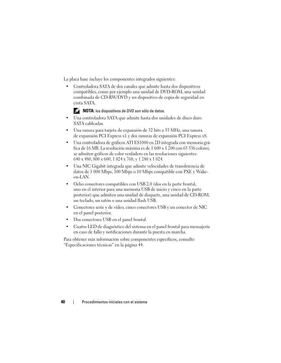 Dell PowerEdge T105 User Manual | Page 42 / 50