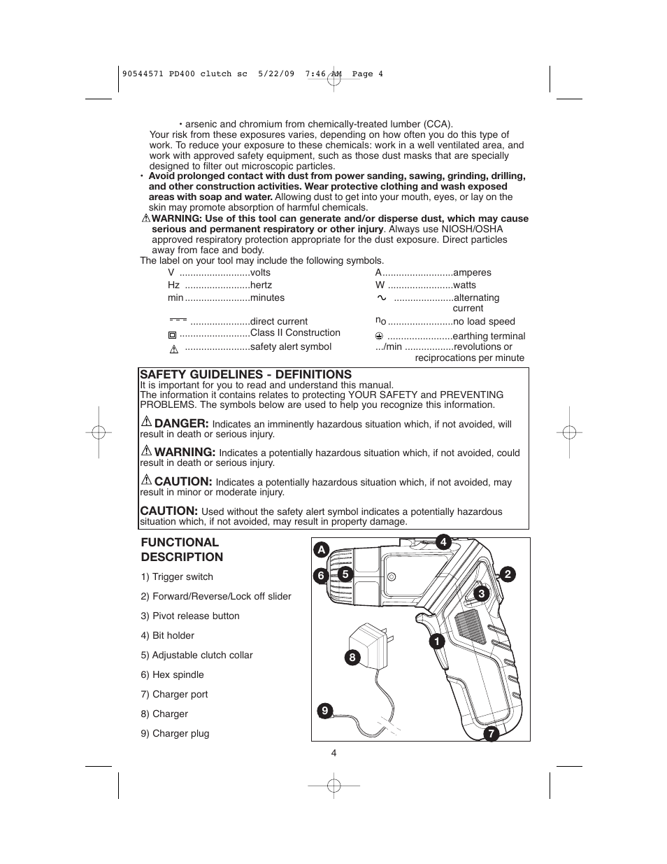 Black & Decker 90544571 User Manual | Page 4 / 32