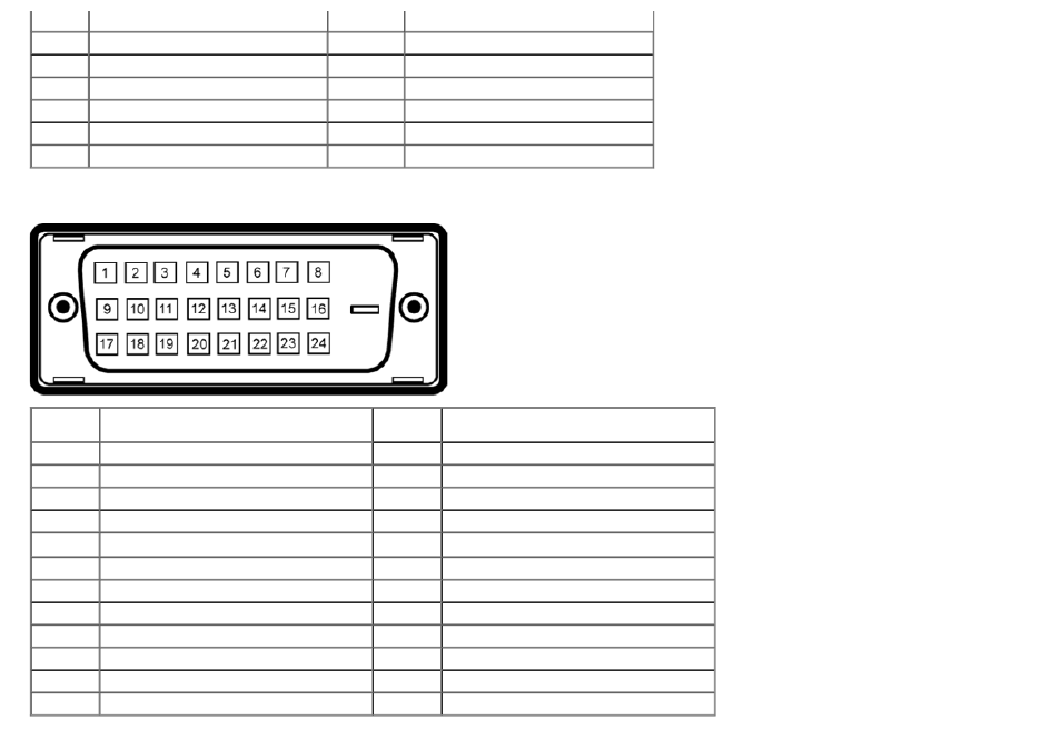 Dvi connector | Dell U2713HM Monitor User Manual | Page 17 / 60