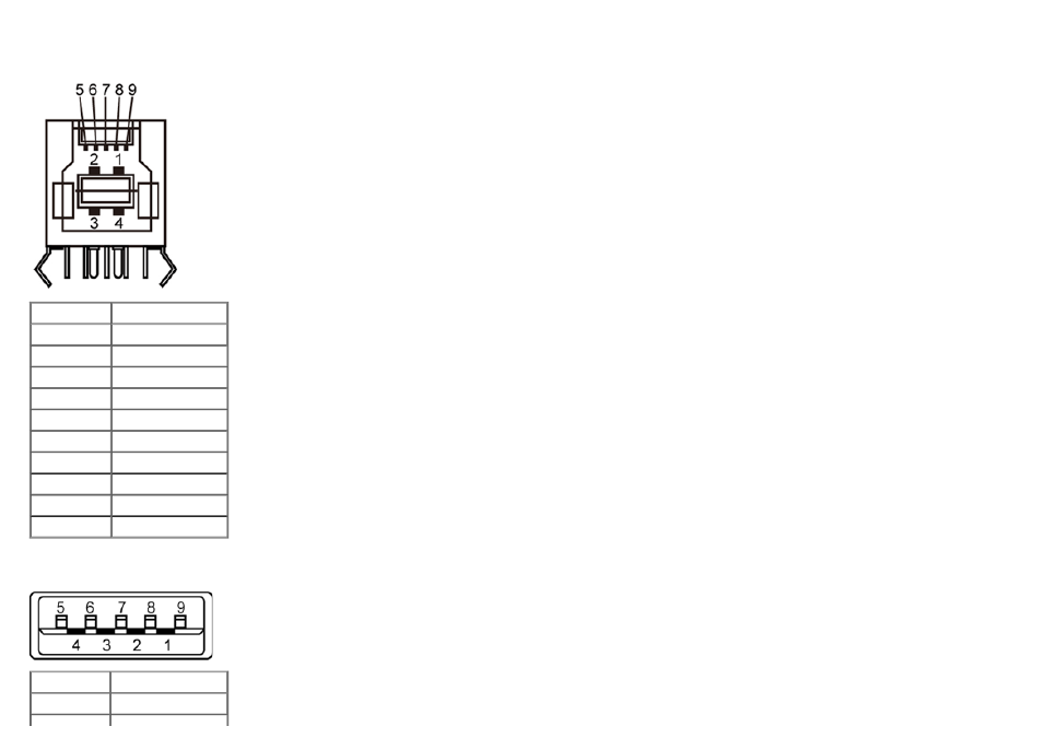 Usb upstream connector, Usb downstream connector | Dell U2713HM Monitor User Manual | Page 20 / 60