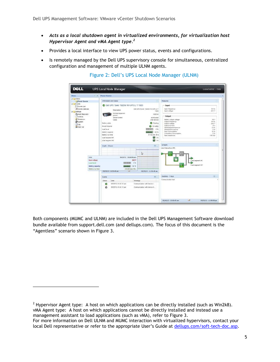 Figure 2: dell’s ups local node manager (ulnm) | Dell UPS 1920T User Manual | Page 5 / 20