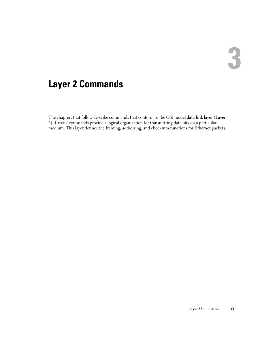 Layer 2 commands | Dell PowerEdge M805 User Manual | Page 119 / 808