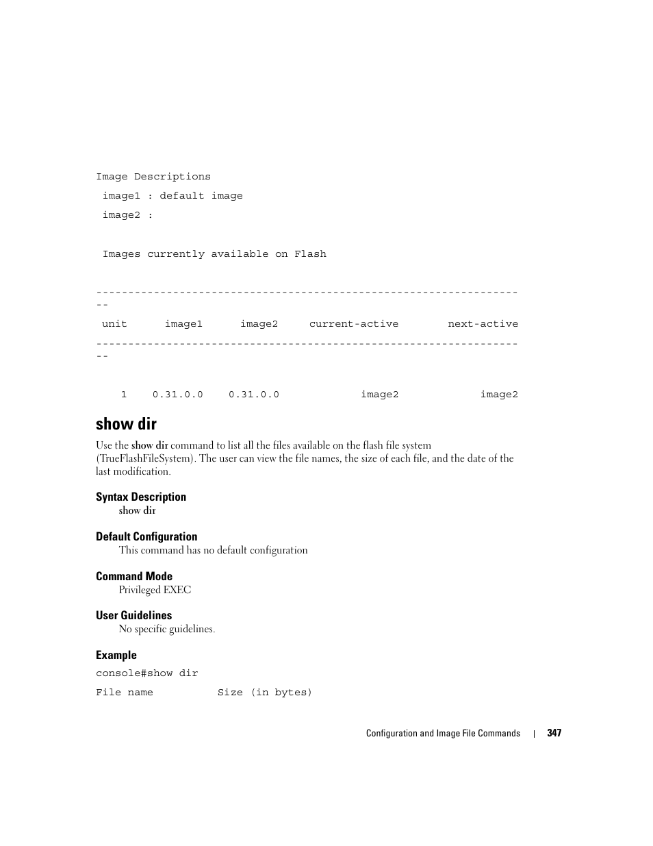 Show dir | Dell PowerEdge M805 User Manual | Page 361 / 808