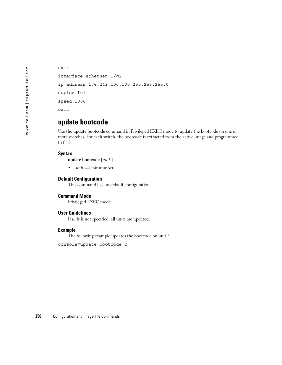 Update bootcode | Dell PowerEdge M805 User Manual | Page 364 / 808
