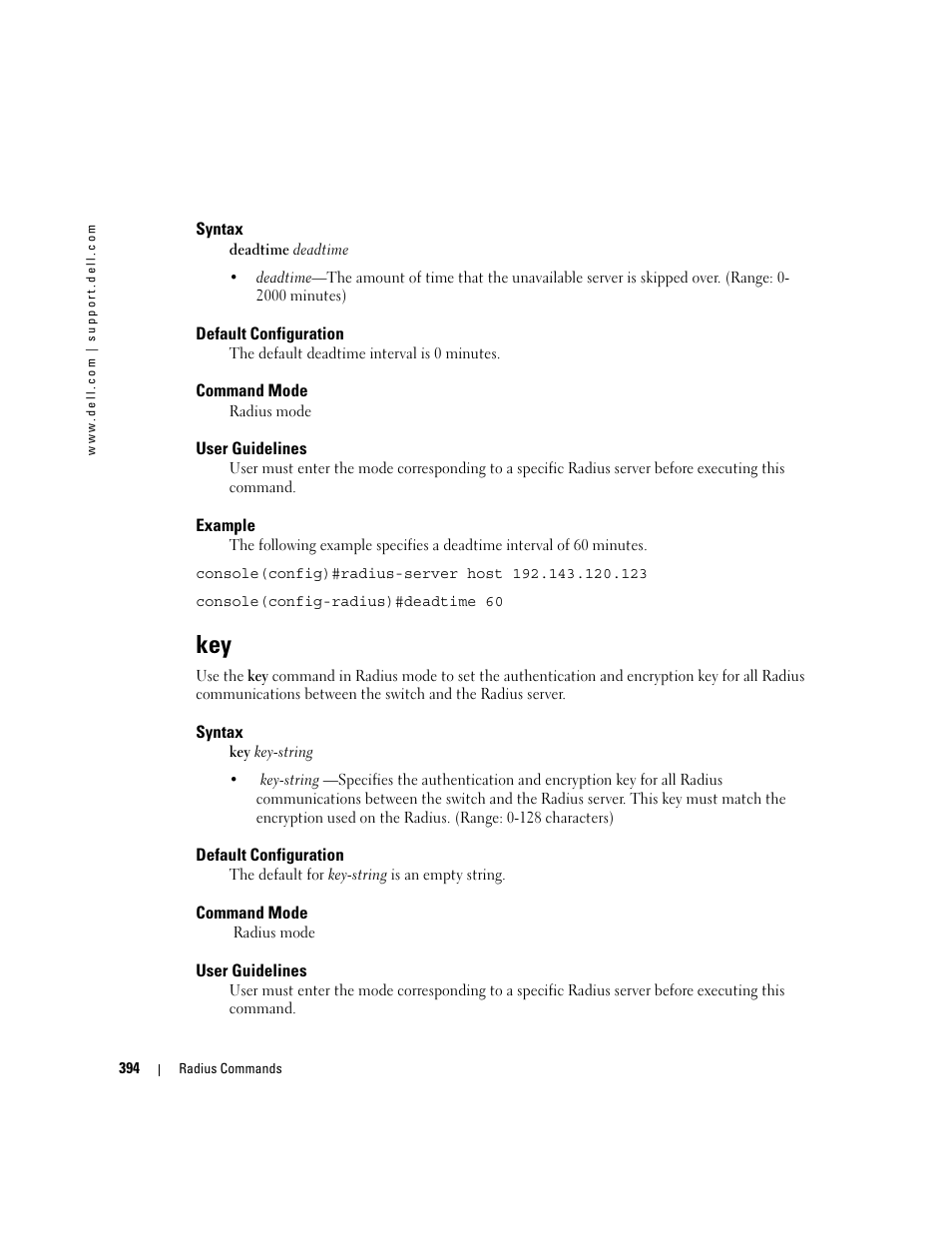 Dell PowerEdge M805 User Manual | Page 404 / 808