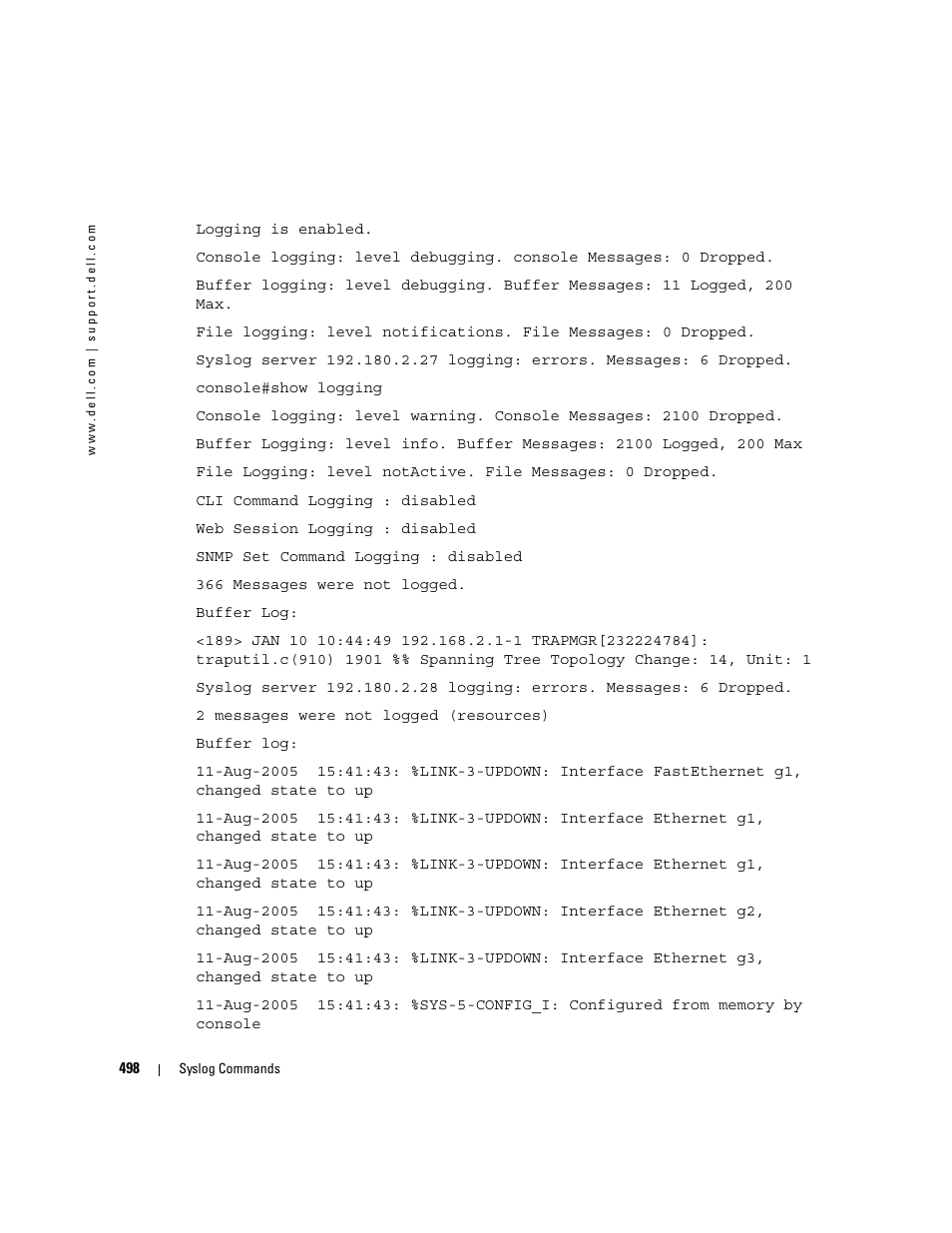 Dell PowerEdge M805 User Manual | Page 504 / 808