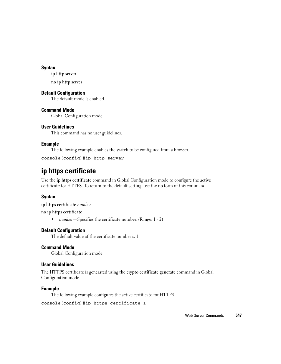 Ip https certificate | Dell PowerEdge M805 User Manual | Page 549 / 808
