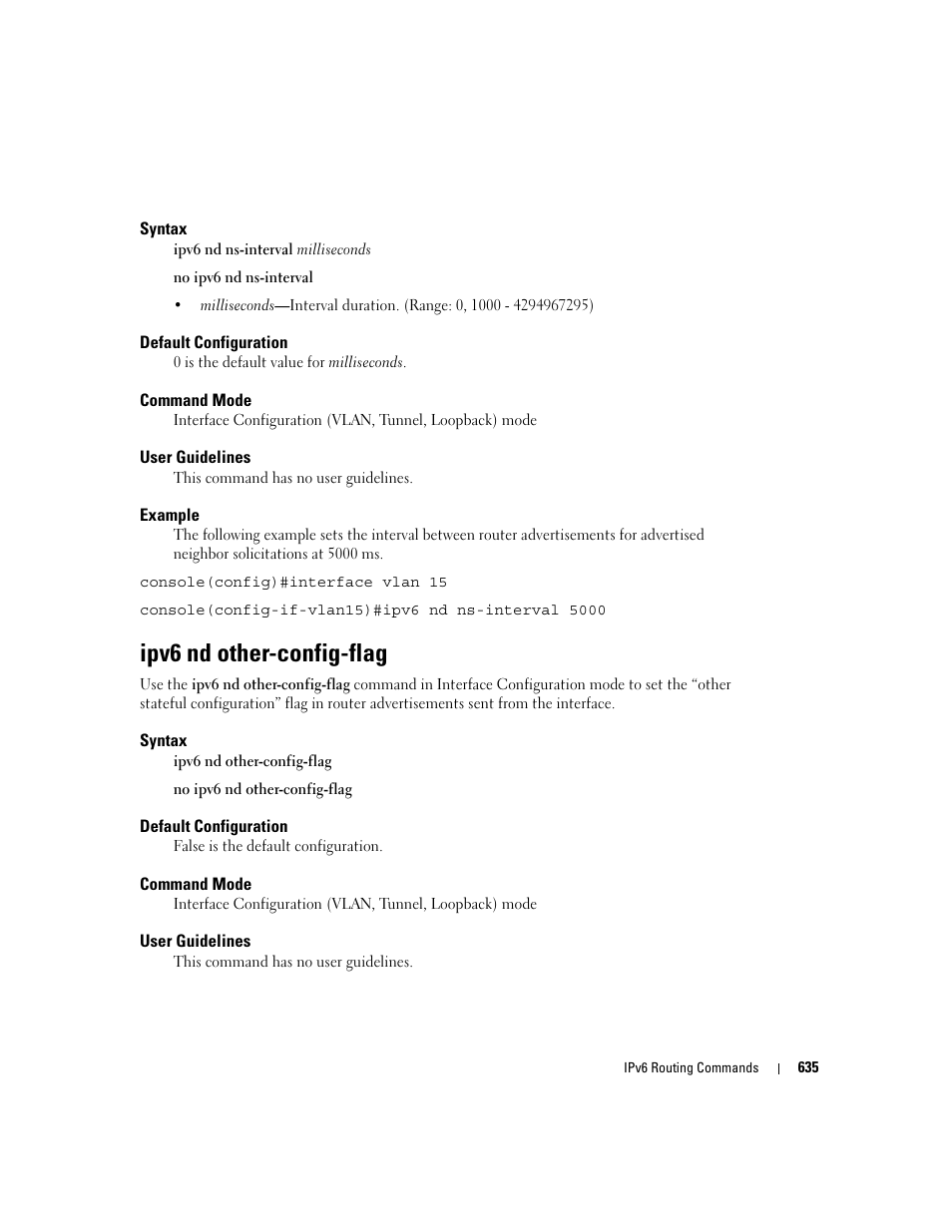 Ipv6 nd other-config-flag | Dell PowerEdge M805 User Manual | Page 631 / 808