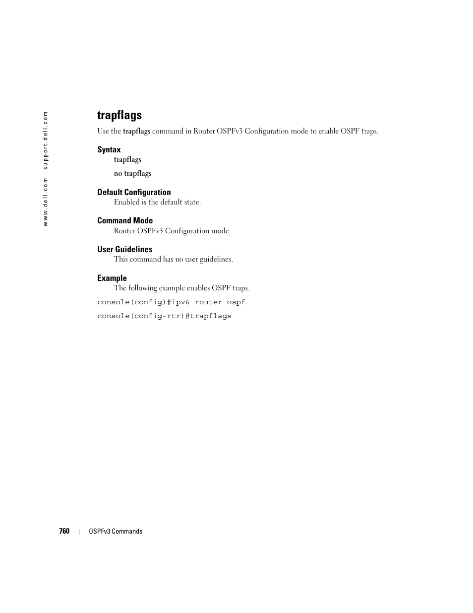 Trapflags | Dell PowerEdge M805 User Manual | Page 754 / 808