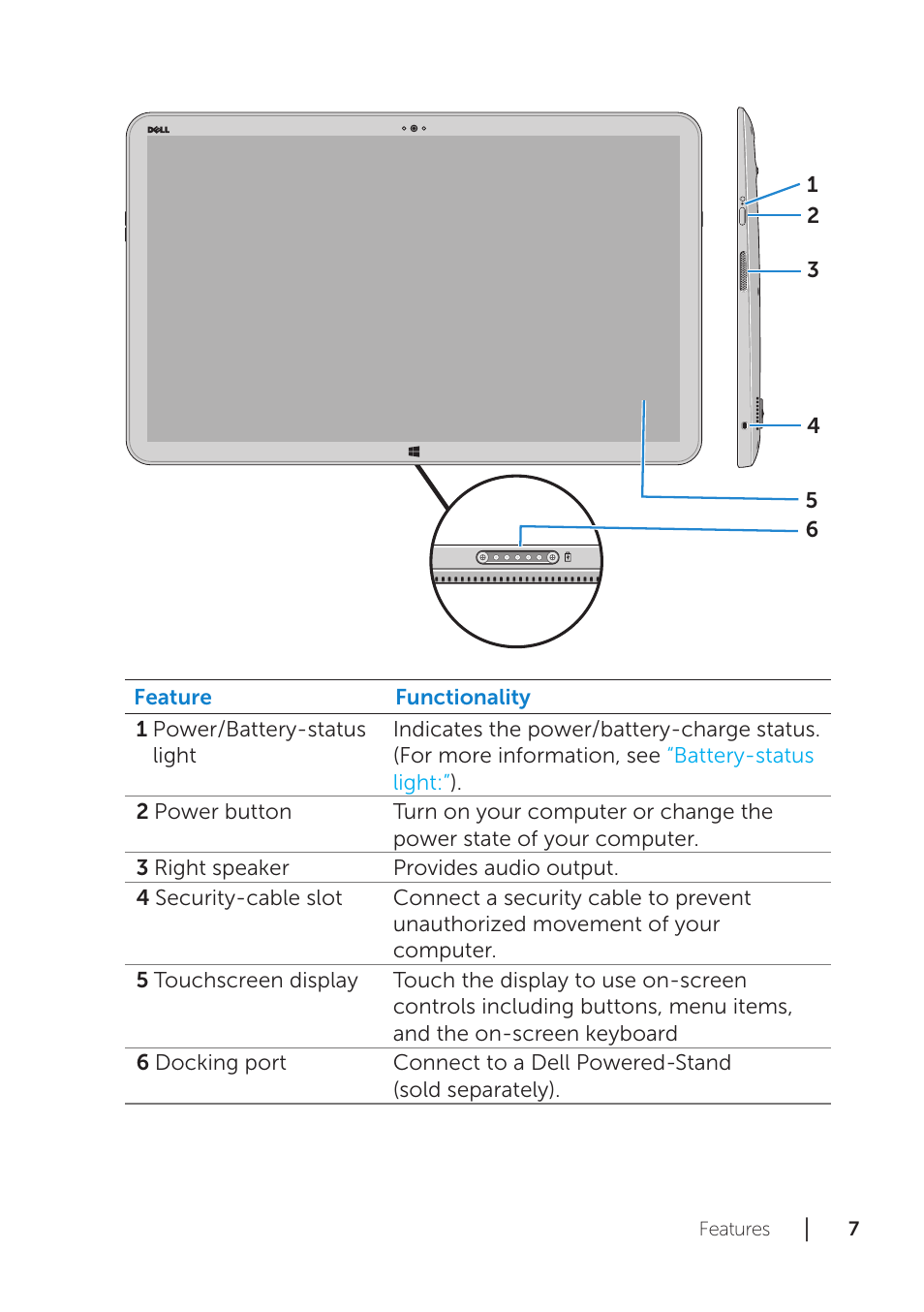 Dell XPS 18 (1820, Early 2014) User Manual | Page 7 / 42
