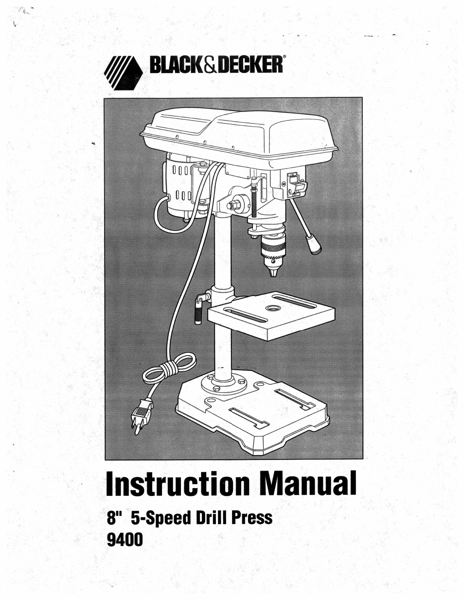 Black & Decker 9400 User Manual | 12 pages