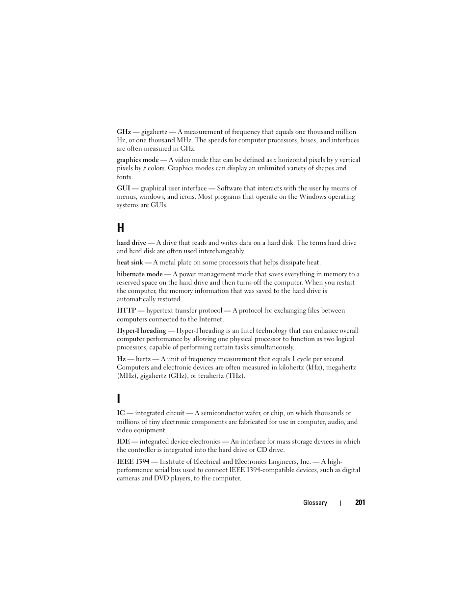 Dell Inspiron 1720 (Mid 2007) User Manual | Page 201 / 220