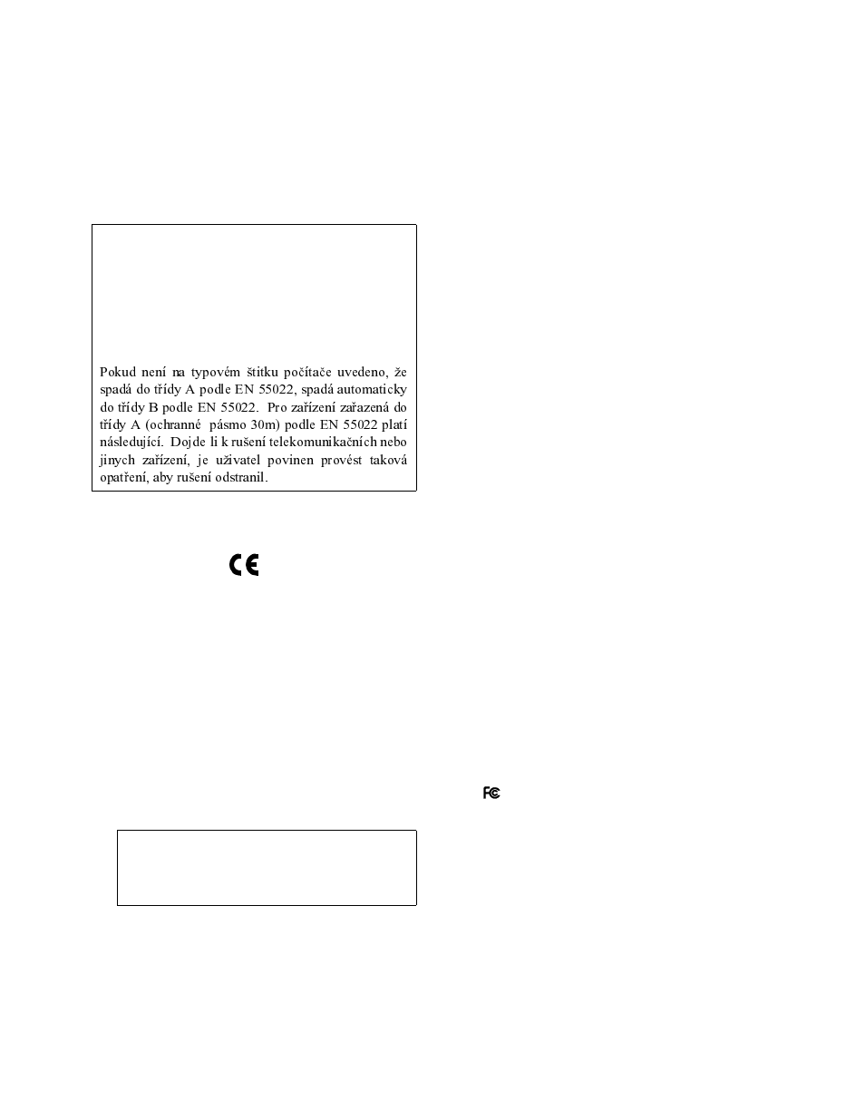 E notice, Cci notices (japan only) | Dell Inspiron 3000 User Manual | Page 6 / 8