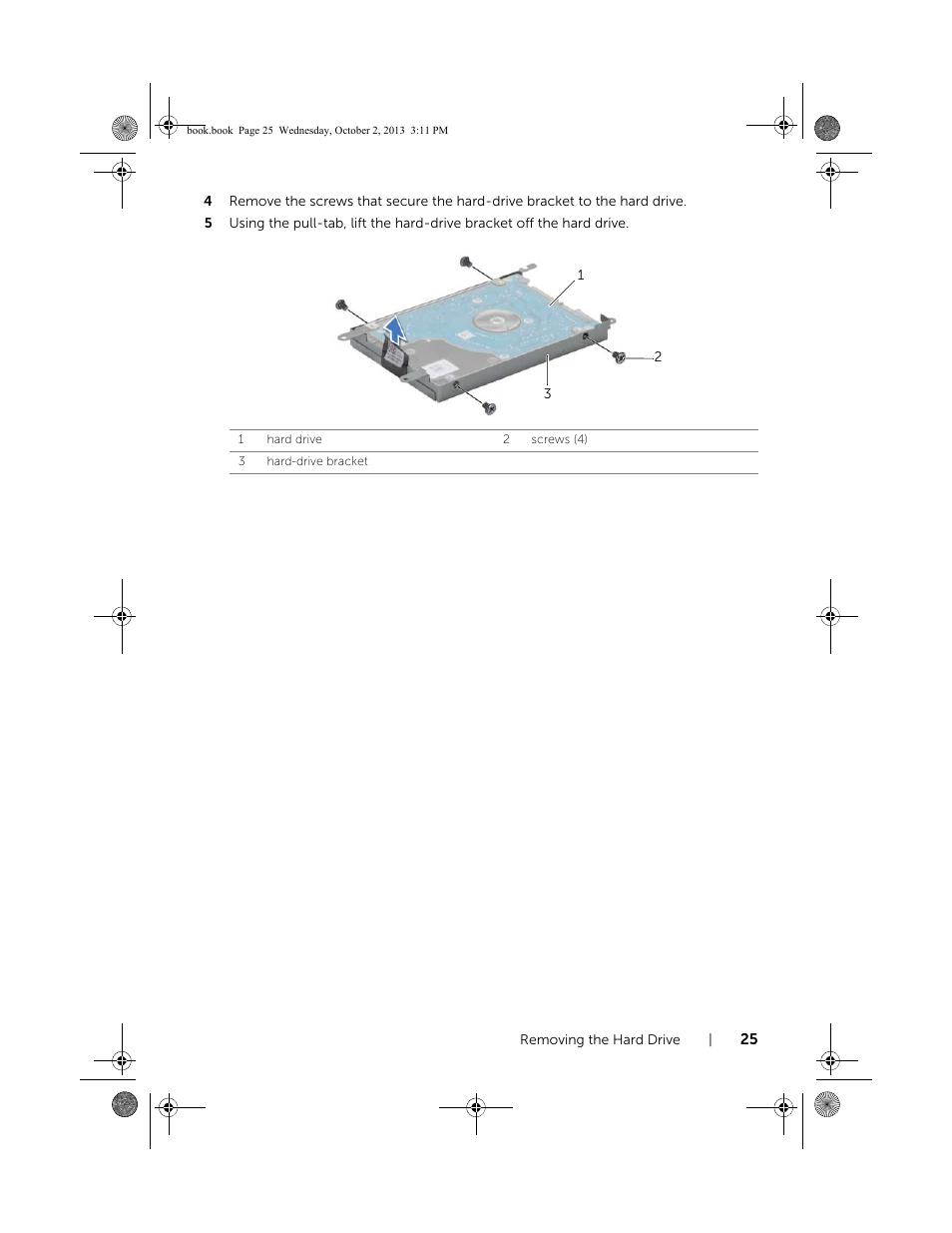 Dell Inspiron M731R (5735, Late 2013) User Manual | Page 25 / 71