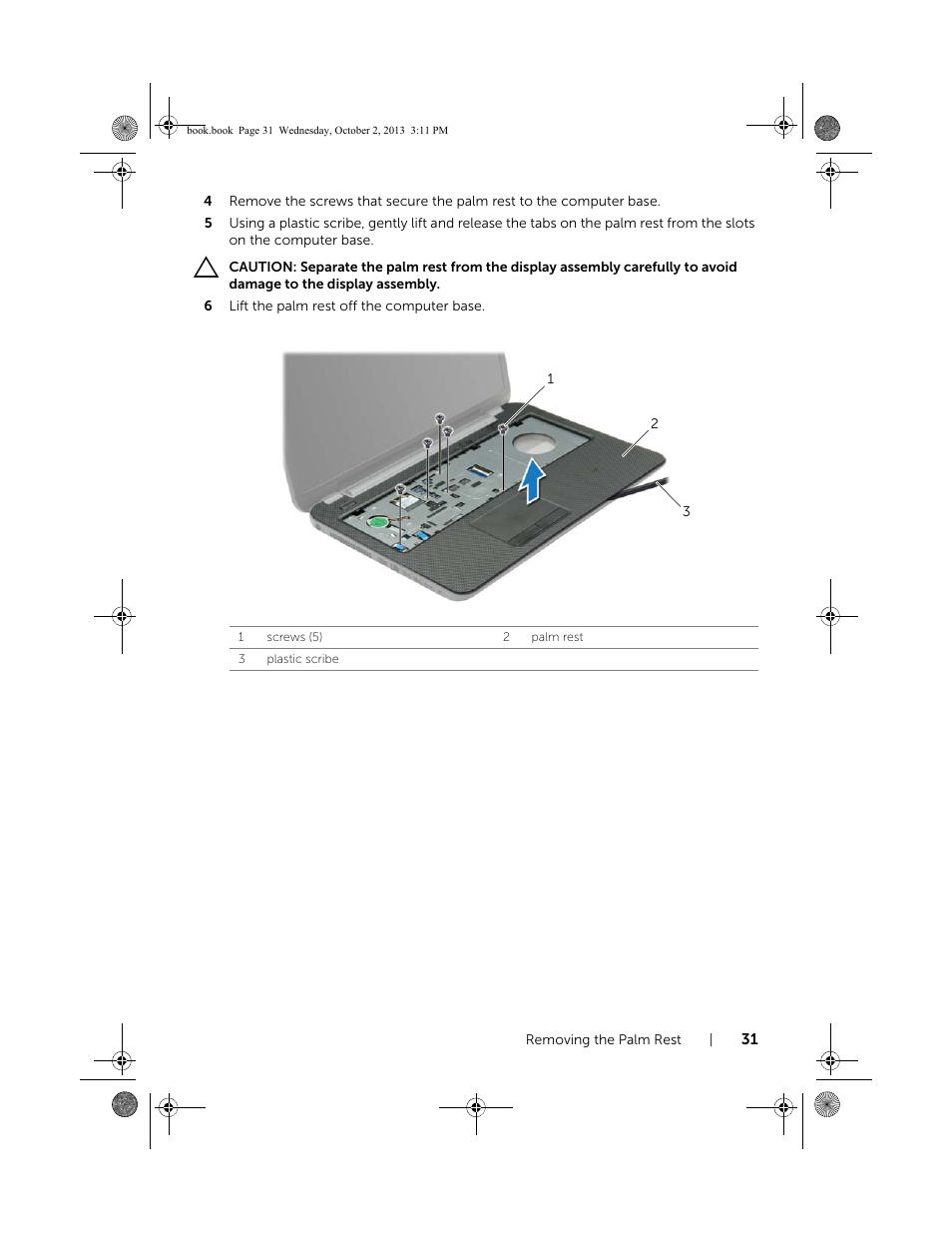 Dell Inspiron M731R (5735, Late 2013) User Manual | Page 31 / 71