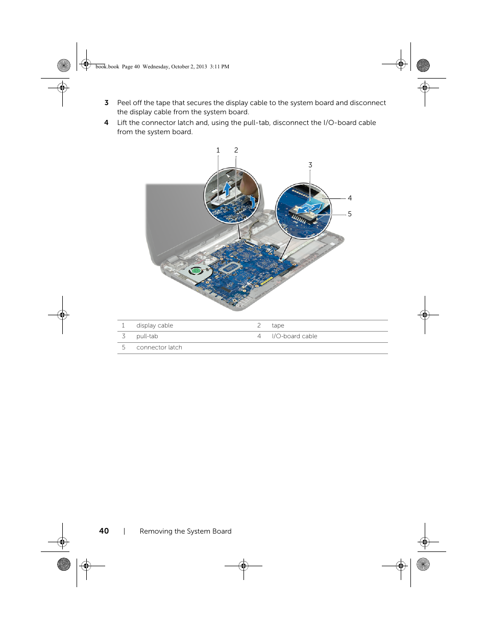 Dell Inspiron M731R (5735, Late 2013) User Manual | Page 40 / 71