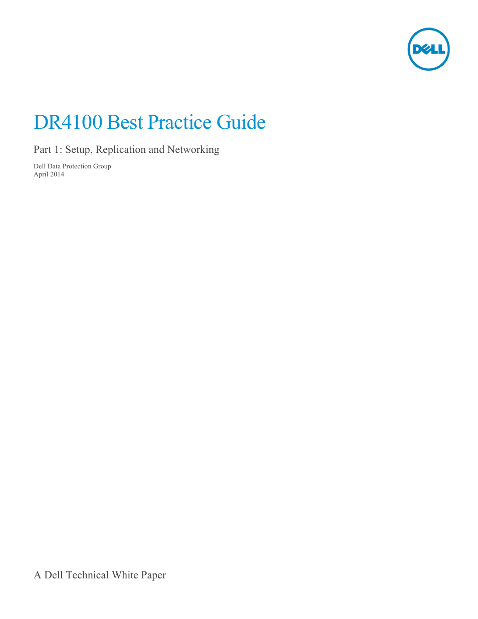 Dell PowerVault DR4100 User Manual | 41 pages