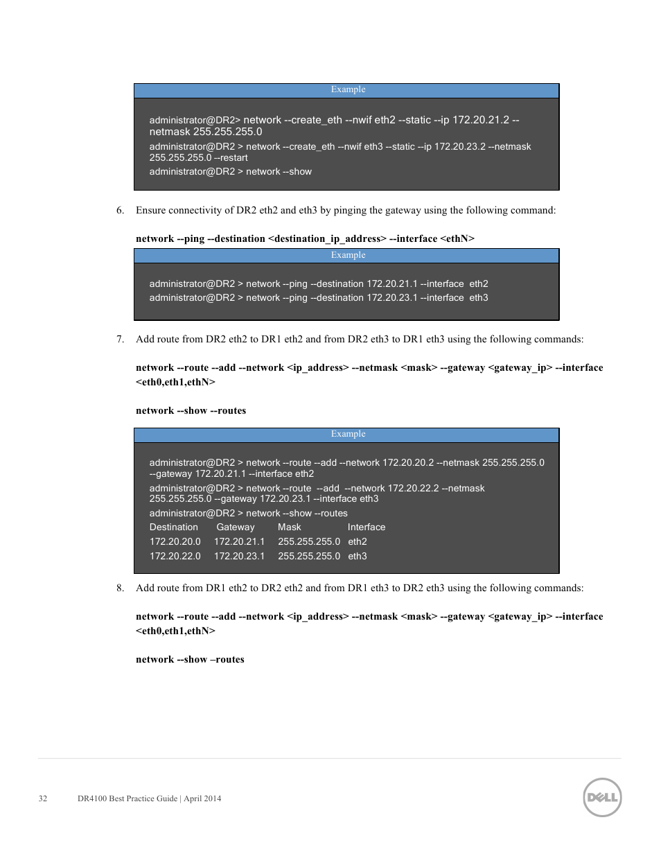 Dell PowerVault DR4100 User Manual | Page 32 / 41